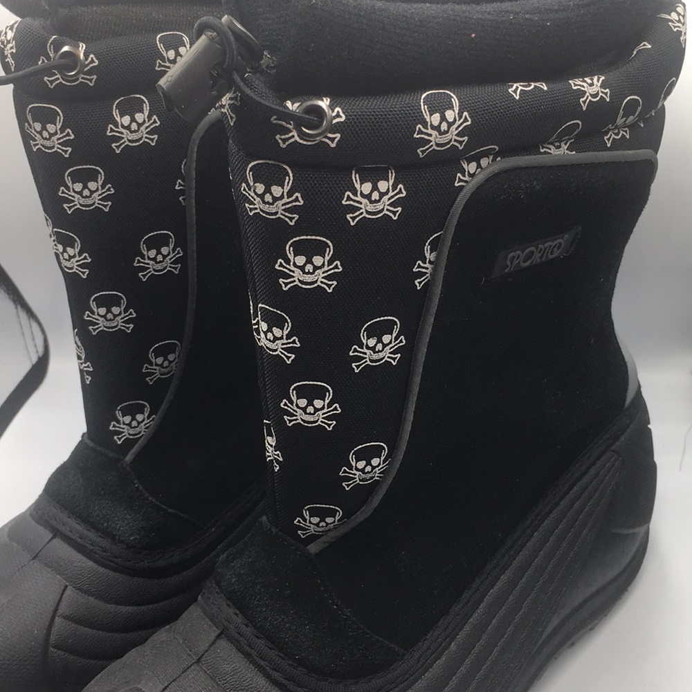 Sporto Boys Skull Theme Boots
